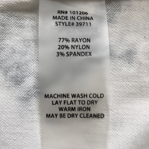 Fun print legging Jeans in size 16 - Picture 8 of 8